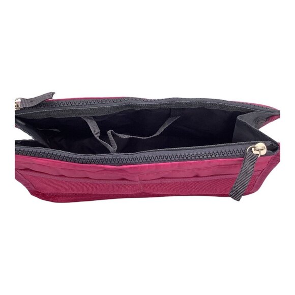 Multipurpose Travel Handbag Insert Organizer Multiple Pockets Pink Women's - Picture 2 of 9